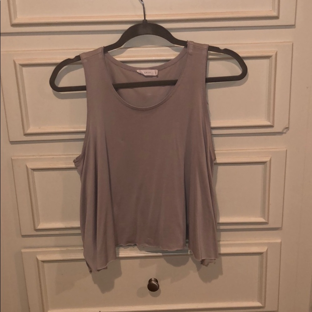 lush gray tank